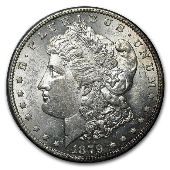 Lot 124: 1879-S MS-61+ Morgan Dollar-Non Graded