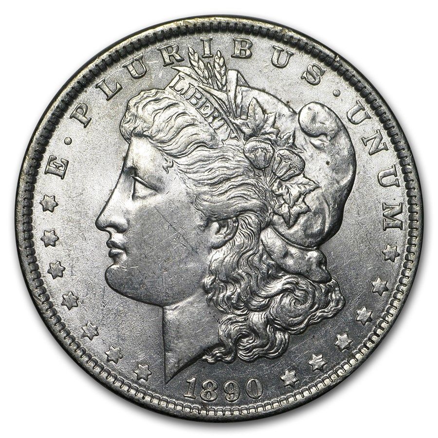 Lot 153: 1890- MS-61+ Morgan Dollar-Non Graded
