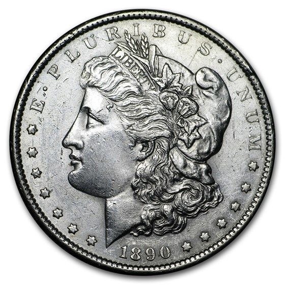 Lot 193: 1890-S MS-62+ Morgan Dollar-Non Graded