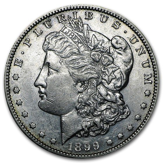 Lot 61: 1899-S MS-61+ Morgan Dollar-Non Graded