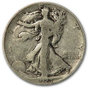 Lot 78: Walking Liberty Half Dollar 1923-S G-VG