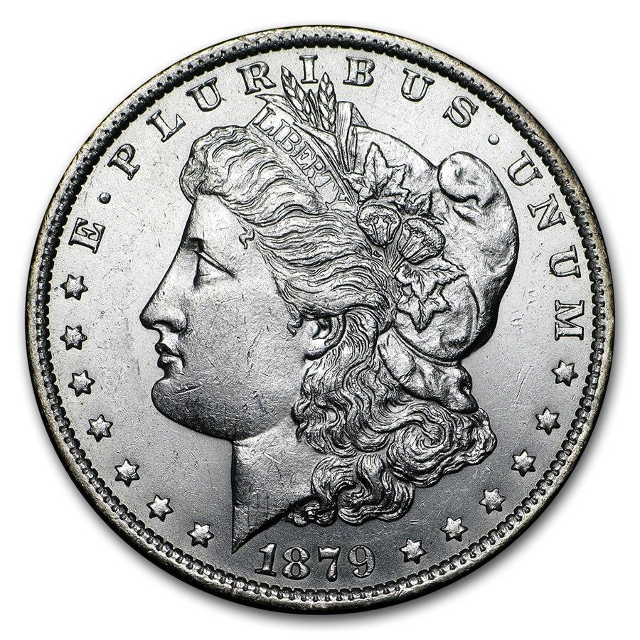 Lot 79: 1879-O MS-61+ Morgan Dollar-Non Graded