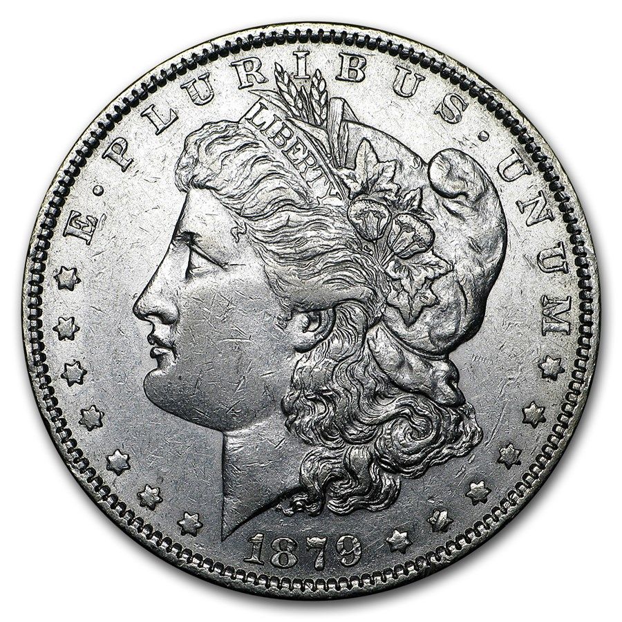 Lot 124: 1879-S MS-62+ Morgan Dollar-Non Graded