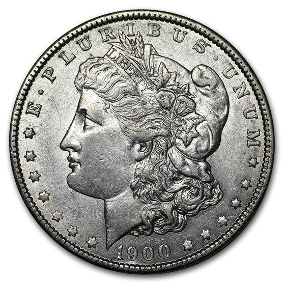 Lot 161: 1900- MS-61+ Morgan Dollar-Non Graded
