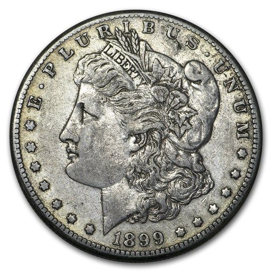 Lot 68: Morgan Silver Dollar Extra Fine Condition 1899-O