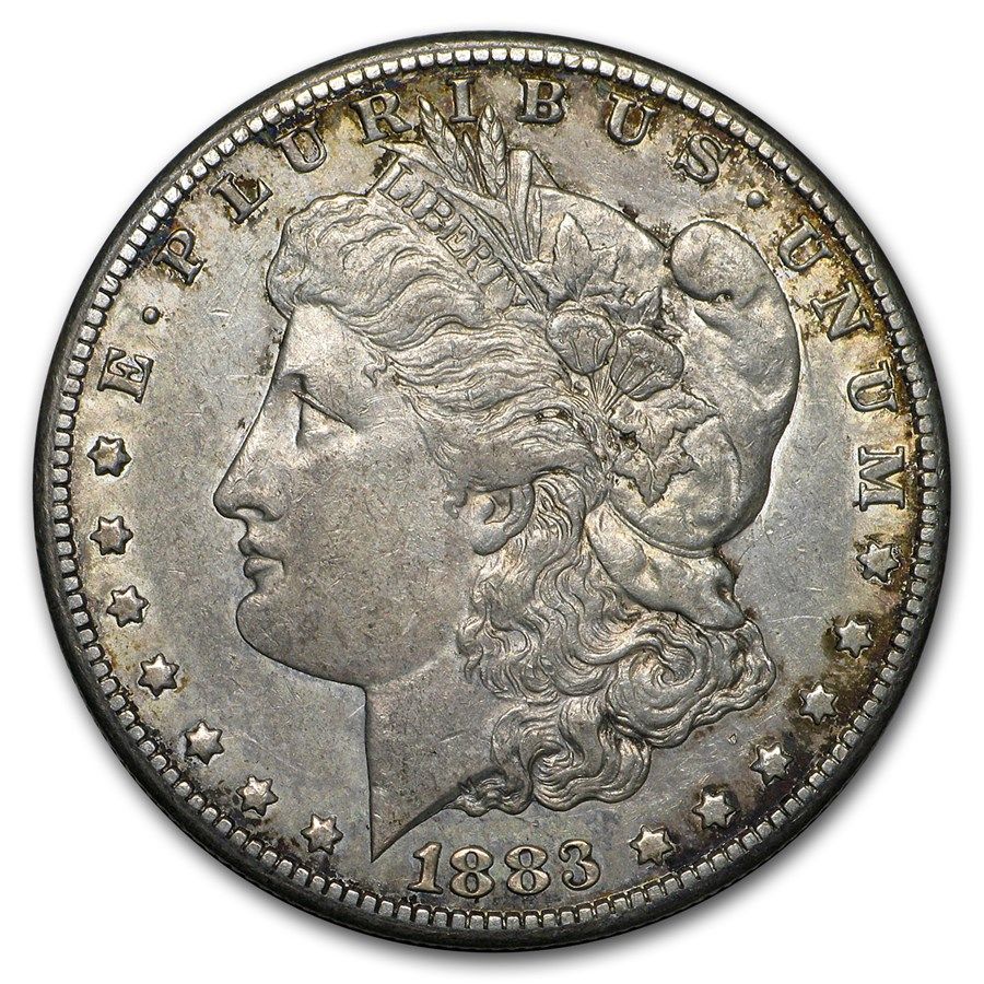 Lot 79: 1883-CC MS-61+ Morgan Dollar-Non Graded