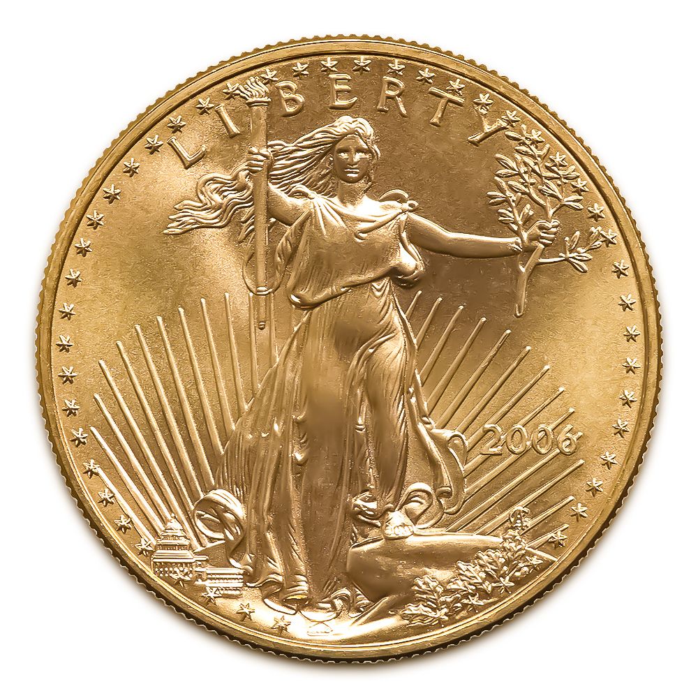 Lot 165: 2006 American Gold Eagle 1/10 oz Uncirculated