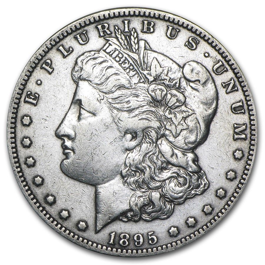 Lot 170: Morgan Silver Dollar Extra Fine Condition 1895-O