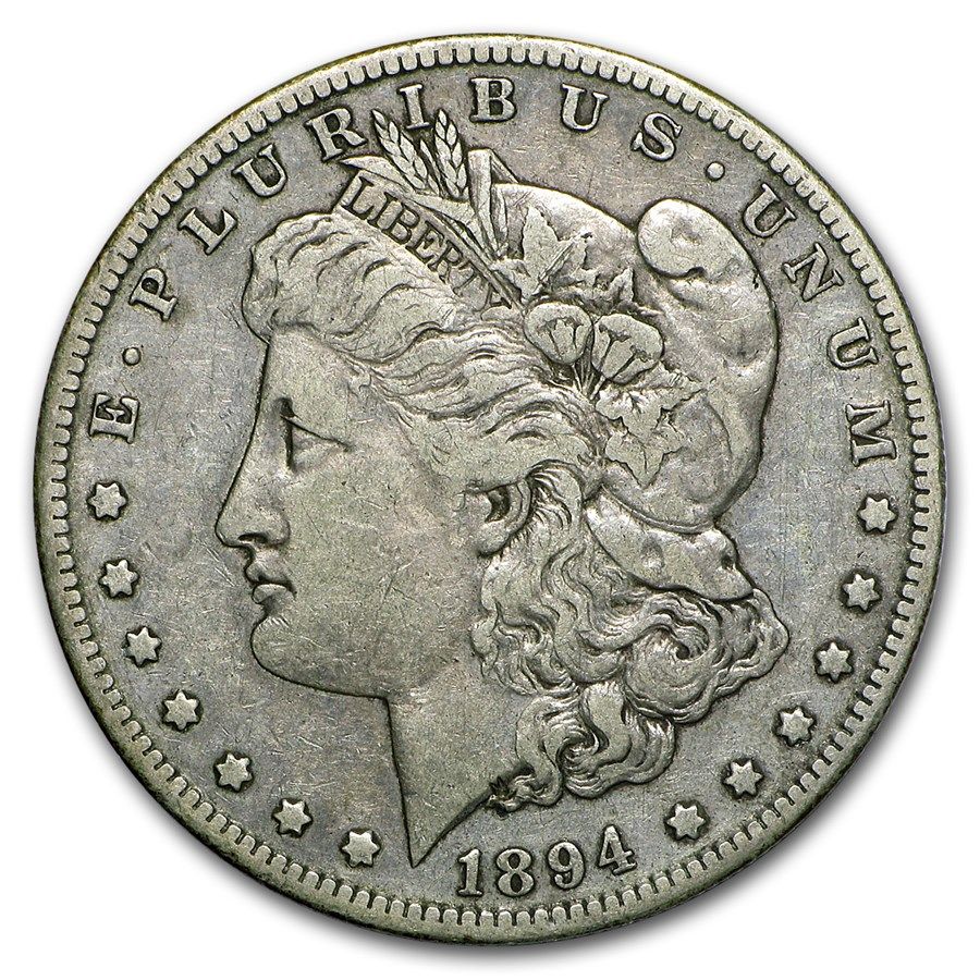 Lot 179: 1894-S Morgan Dollar Cracked From Roll BU
