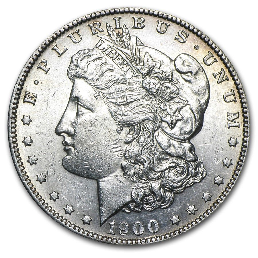 Lot 170: 1900-S Morgan Dollar Cracked From Roll BU