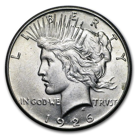Lot 79: 1926- MS-60+ Peace Dollar-Non Graded