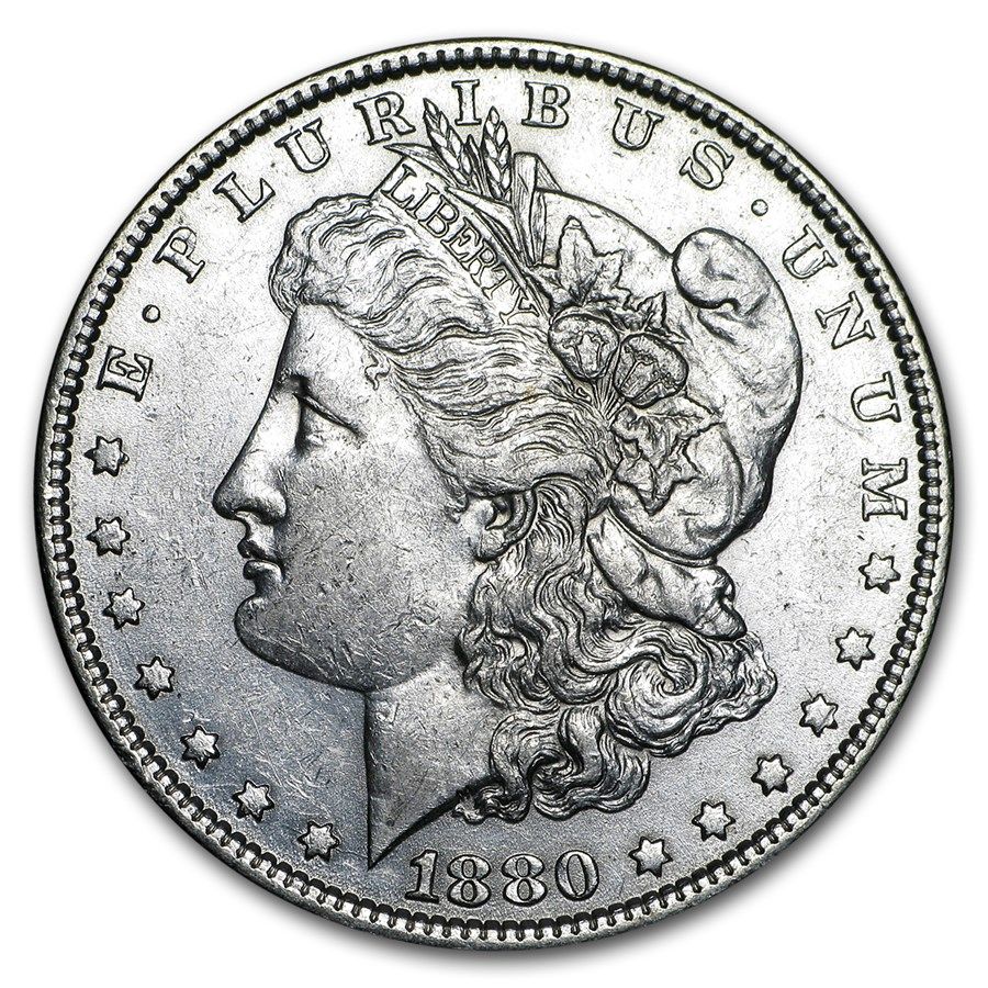 Lot 175: 1880-O MS-60+ Morgan Dollar-Non Graded