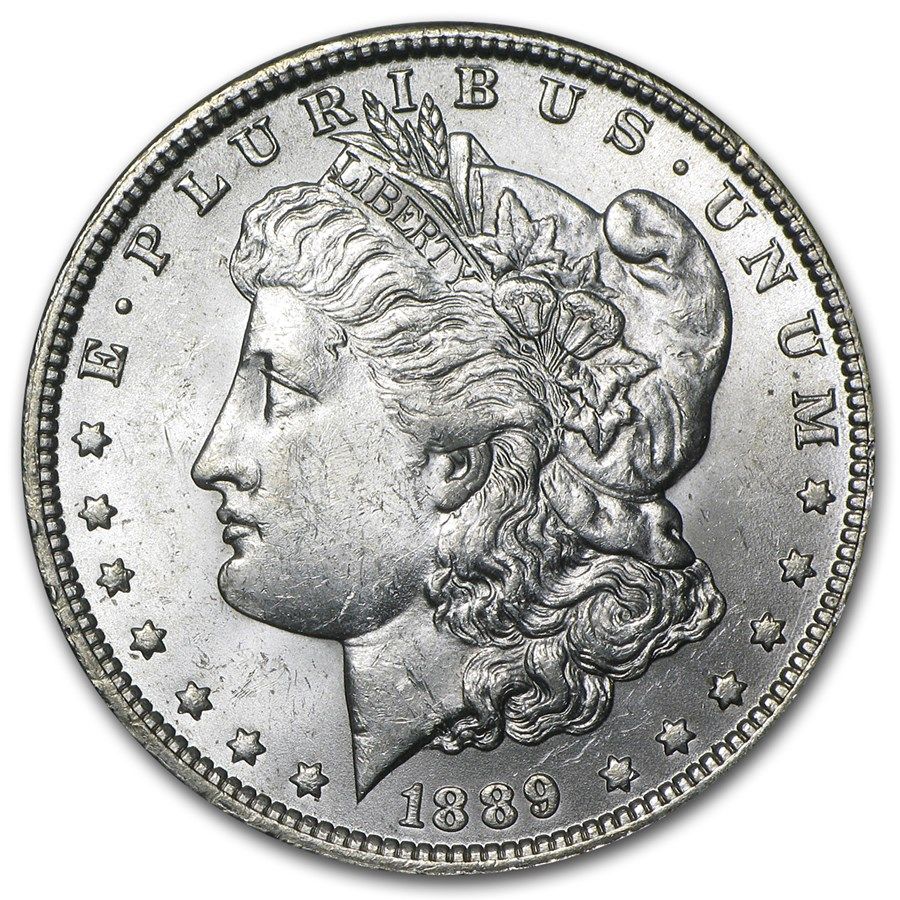 Lot 69: 1889-O Morgan Dollar Cracked From Roll BU