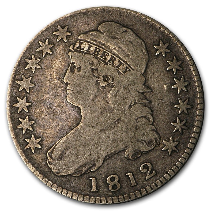 Lot 136: Bust Half Dollar Fine 1812