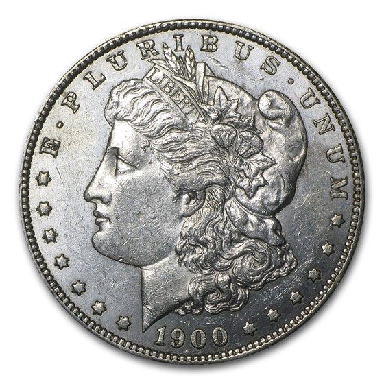 Lot 140: 1900- MS-60+ Morgan Dollar-Non Graded