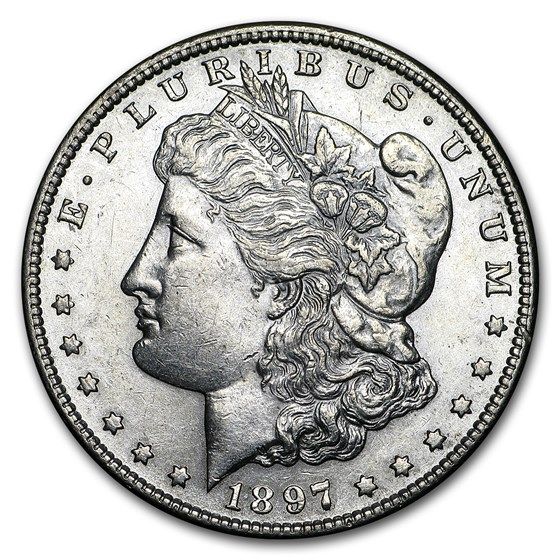 Lot 142: 1897-S MS-60+ Morgan Dollar-Non Graded