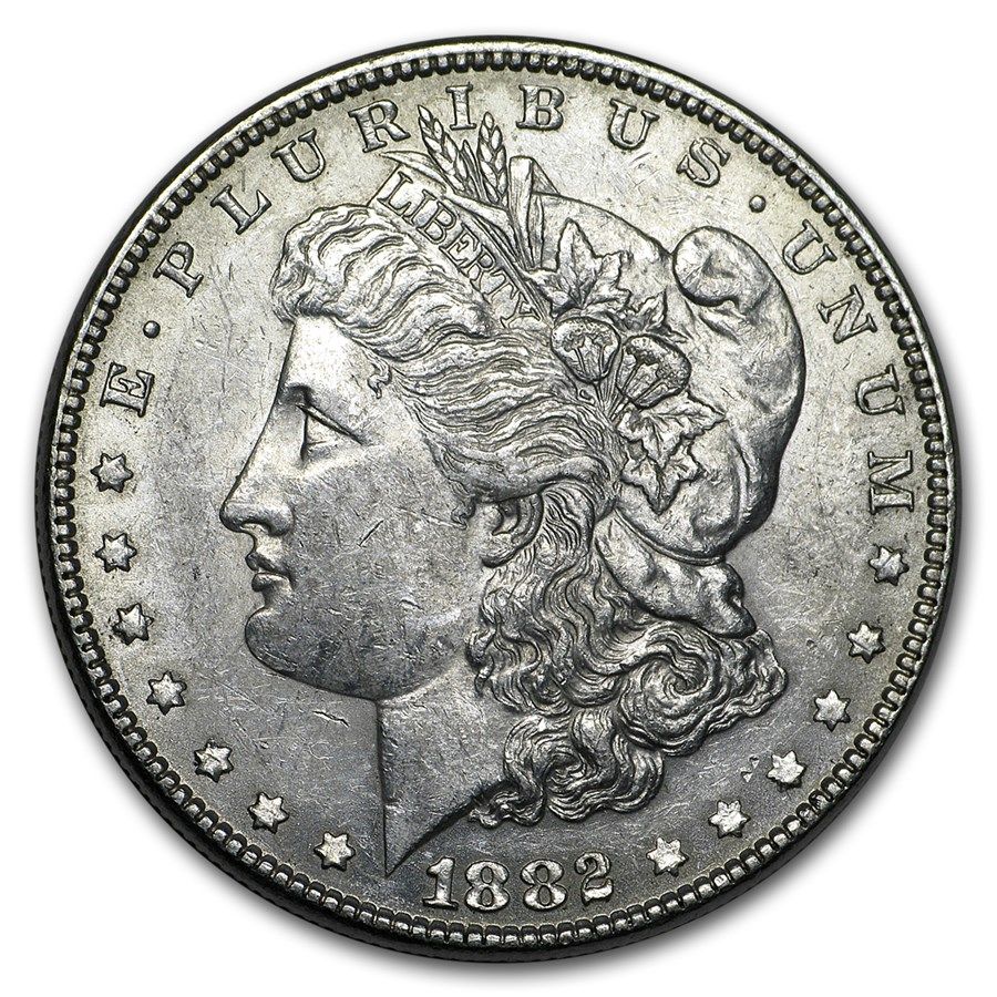 Lot 193: 1882- MS-60+ Morgan Dollar-Non Graded