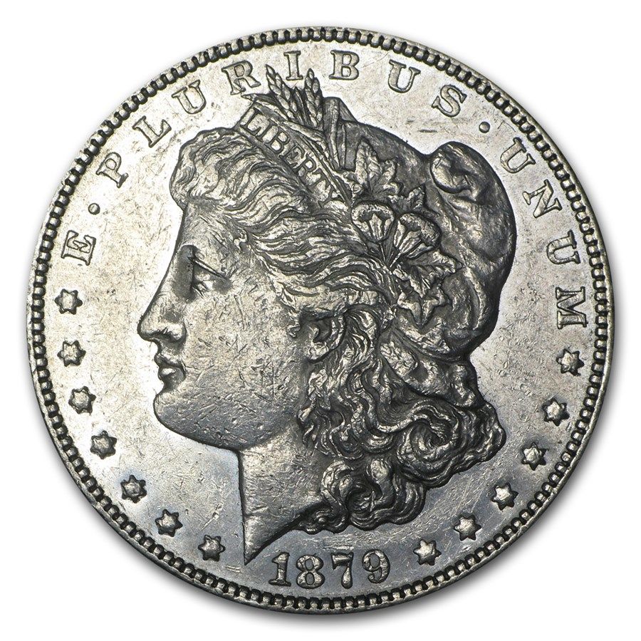 Lot 183: 1879-S MS-60+ Morgan Dollar-Non Graded