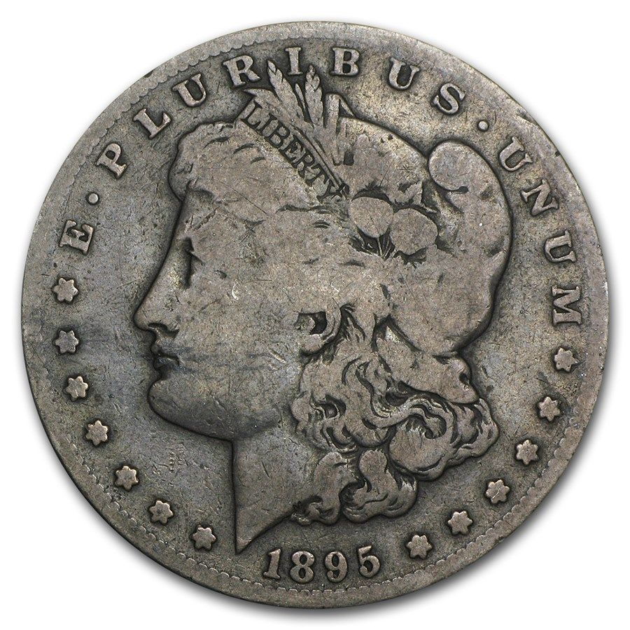 Lot 89: Morgan Silver Dollar G-VG 1895-S