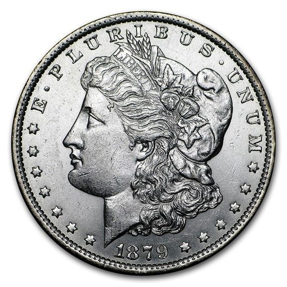 Lot 101: 1879-O MS-60+ Morgan Dollar-Non Graded
