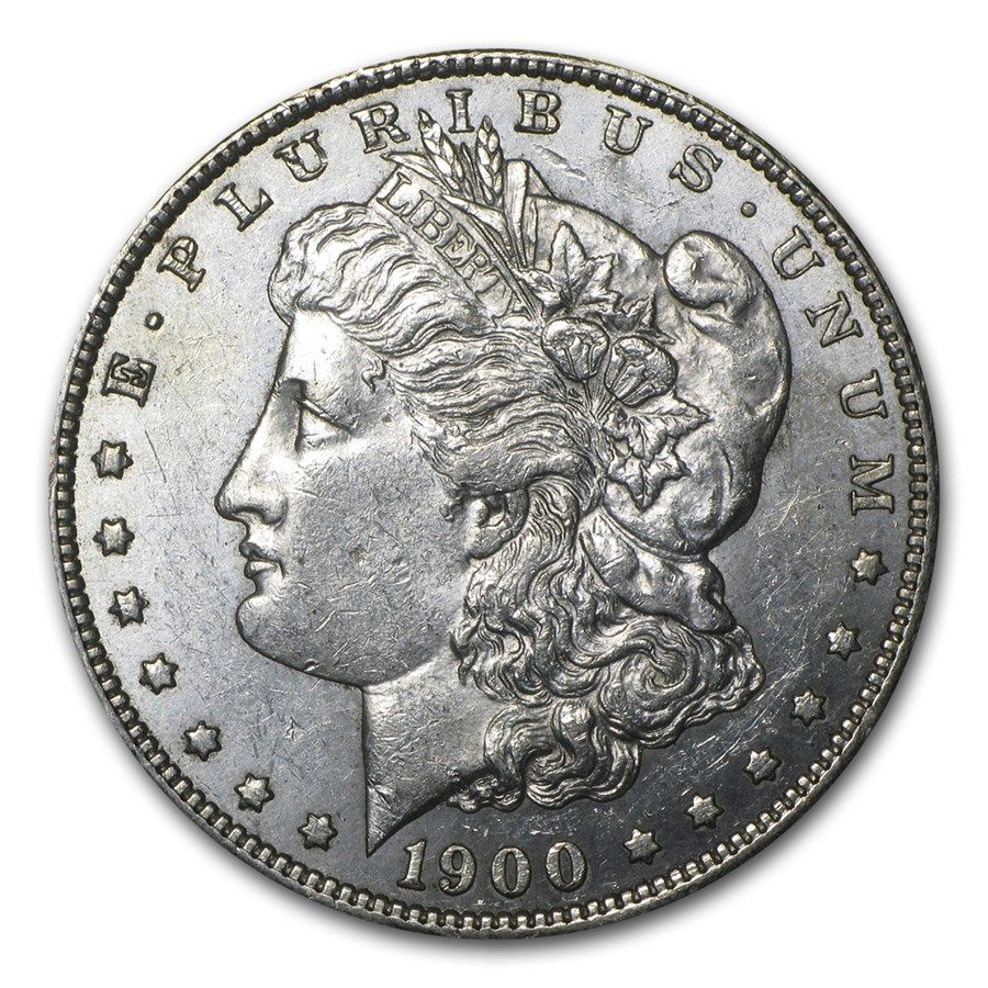 Lot 181: 1900- MS-60+ Morgan Dollar-Non Graded
