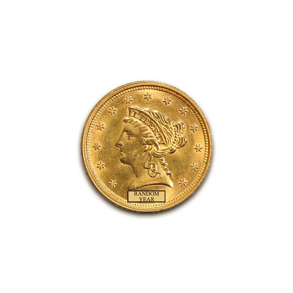 Lot 184: Early Gold Bullion $2.5 Liberty Uncirculated