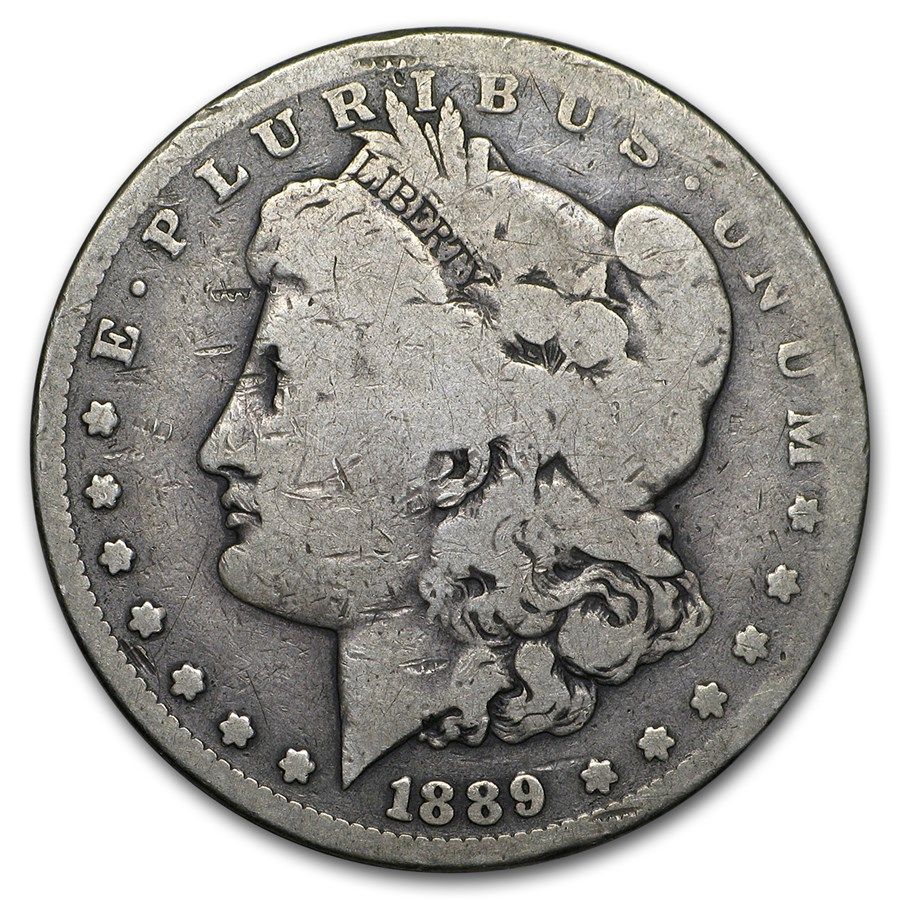 Lot 190: Morgan Silver Dollar Good 1889-CC