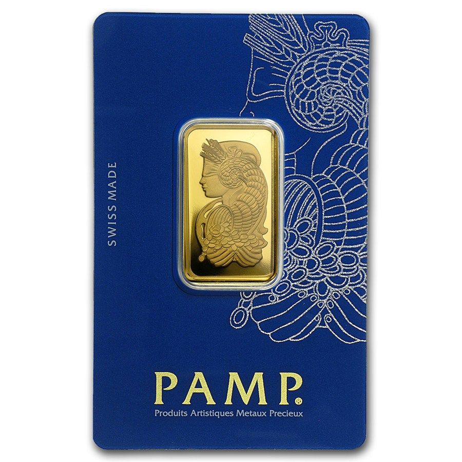 Lot 97: PAMP Suisse 20 Gram Gold Bar - Lady Fortuna