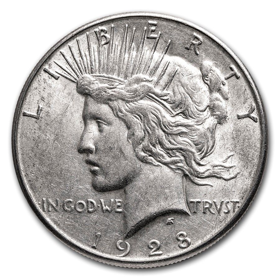Lot 146: 1928 - S- Peace Silver Dollar
