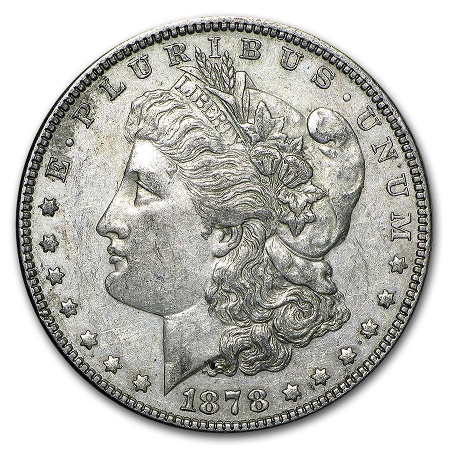 Lot 171: 1878- MS-61+ Morgan Dollar-Non Graded