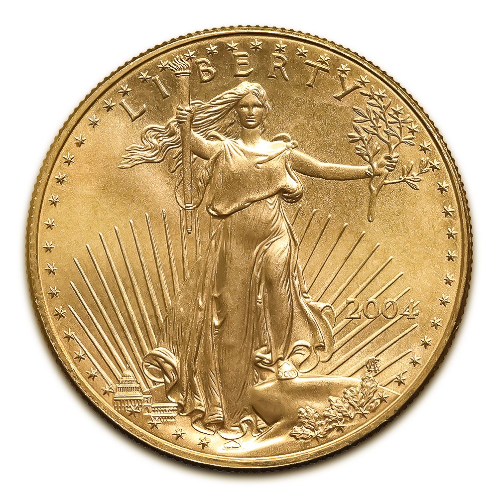 Lot 65: 2004 American Gold Eagle 1/2 oz Uncirculated