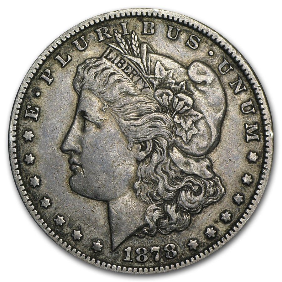 Lot 74: 1878-CC Morgan Dollar