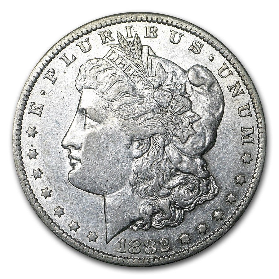 Lot 87: 1882-CC MS-61+ Morgan Dollar-Non Graded