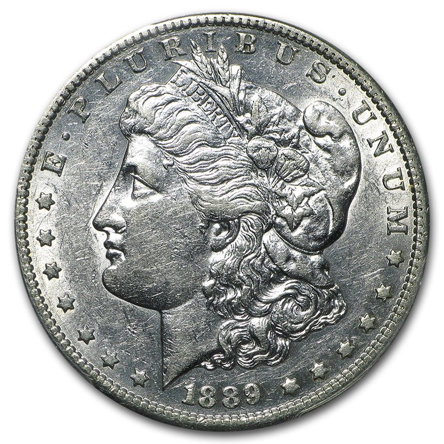 Lot 104: 1889- Morgan Dollar Cracked From Roll