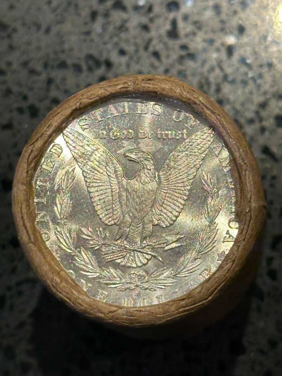 Lot 139: BU $20 Morgan Silver Dollar Roll S & O Ends