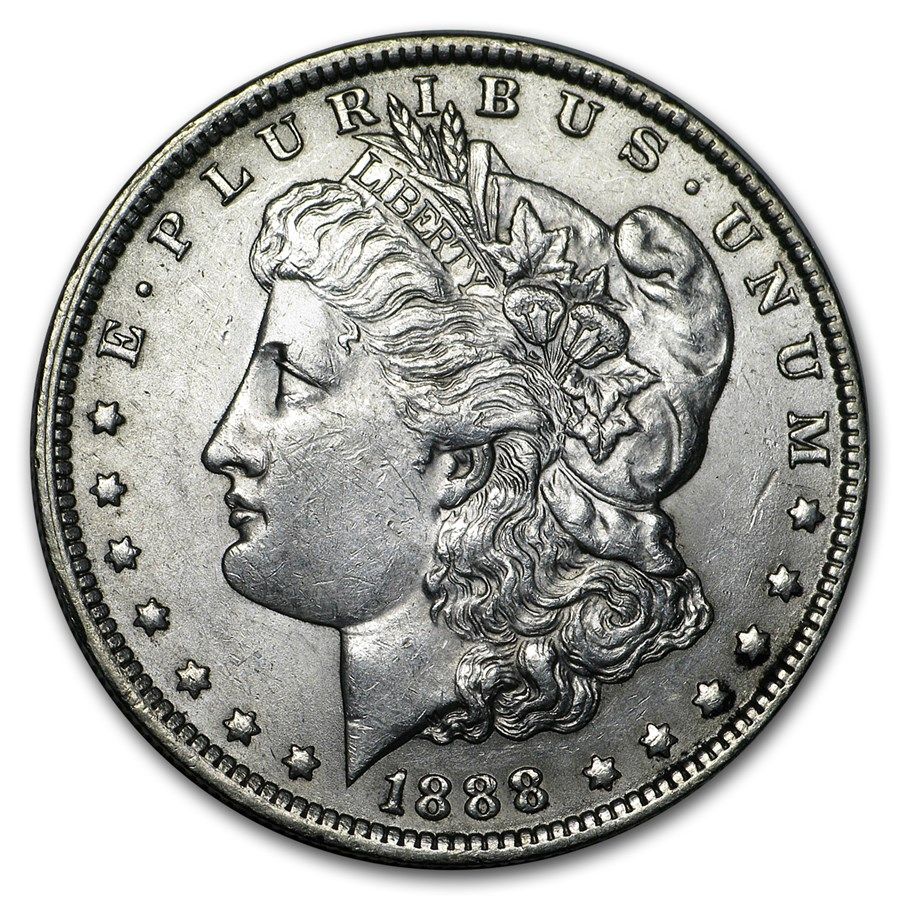 Lot 173: 1888-O MS-62+ Morgan Dollar-Non Graded