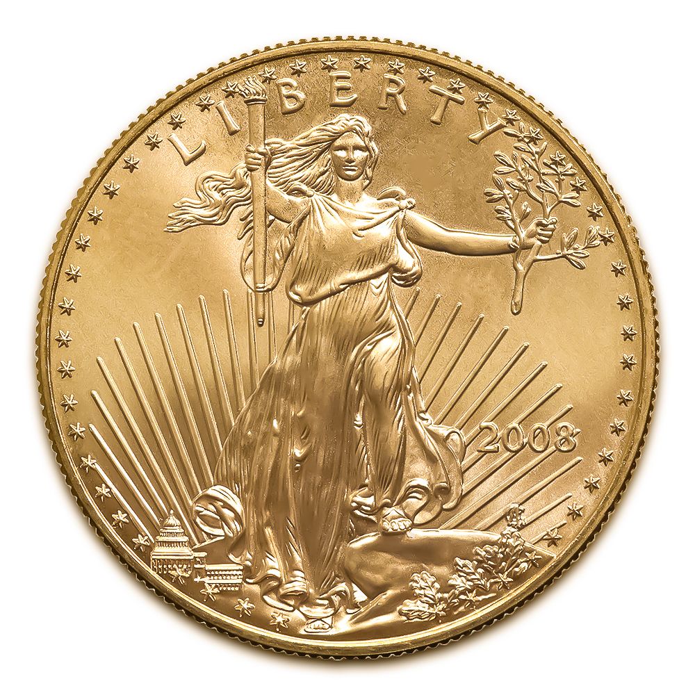 Lot 174: 2008 American Gold Eagle 1/2 oz Uncirculated