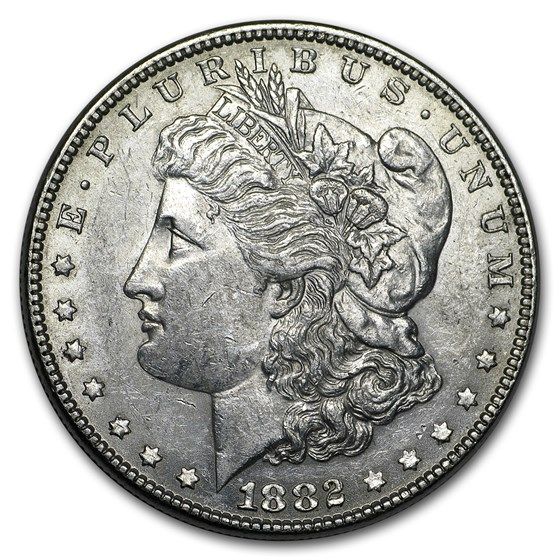 Lot 14: 1882- Morgan Dollar Cracked From Roll