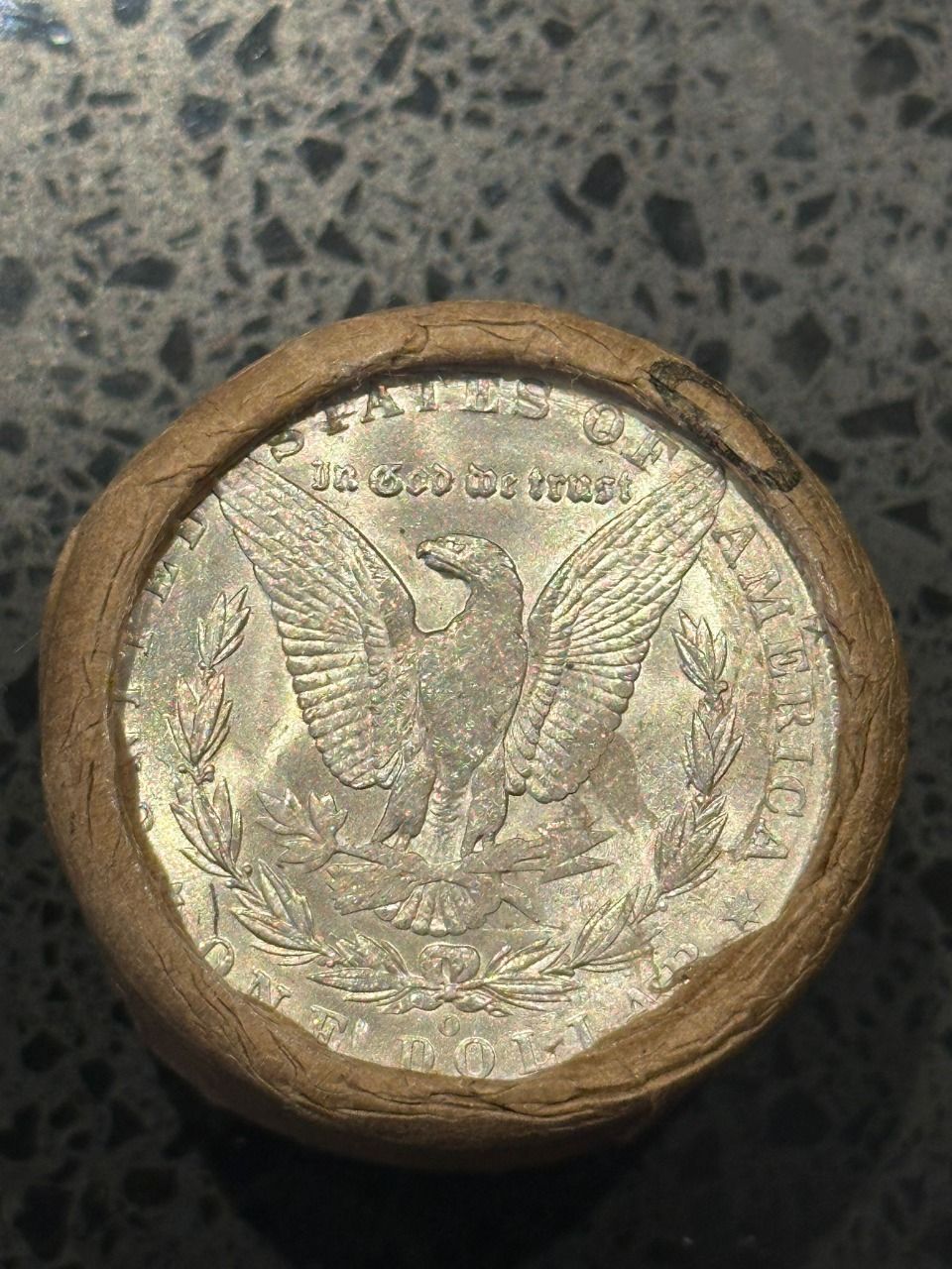 Lot 69: BU $10 Morgan Silver Dollar Roll O & O Ends