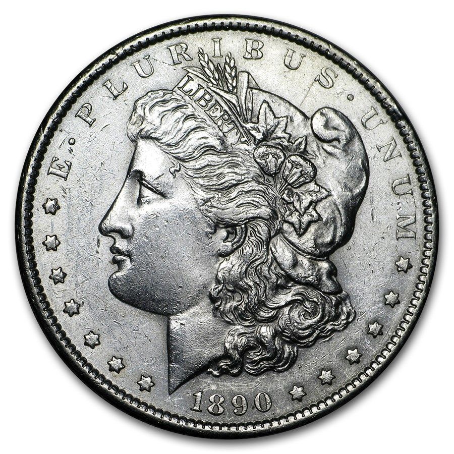 Lot 113: 1890-S MS-61+ Morgan Dollar-Non Graded