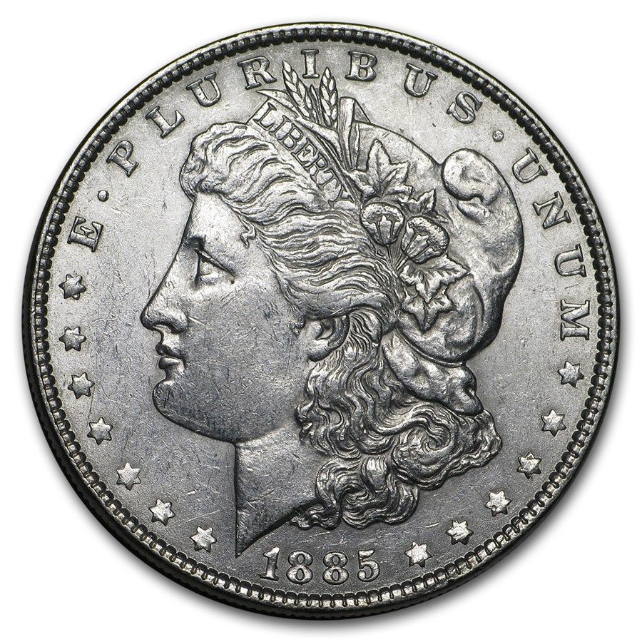 Lot 177: 1885- Morgan Dollar Cracked From Roll