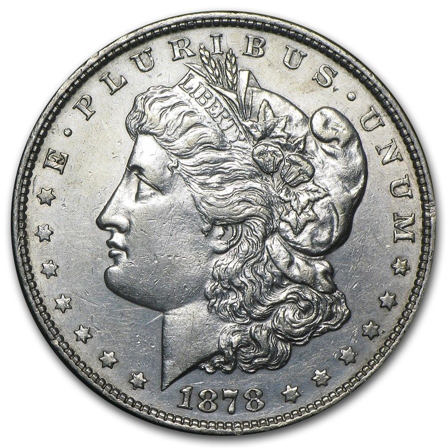 Lot 69: Morgan Silver Dollar Uncirculated 1878 8TF