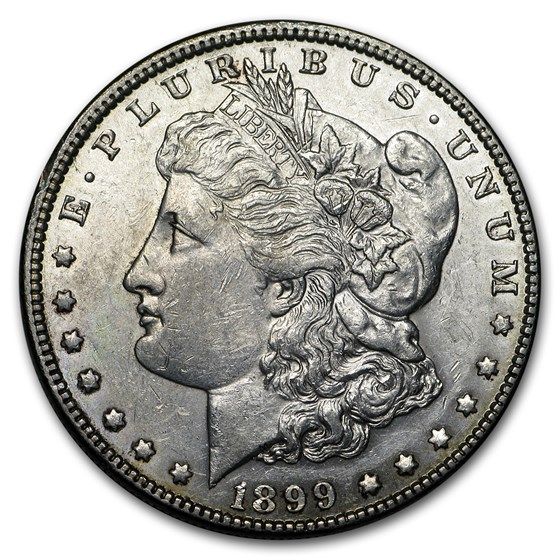 Lot 83: 1899- MS-61+ Morgan Dollar-Non Graded