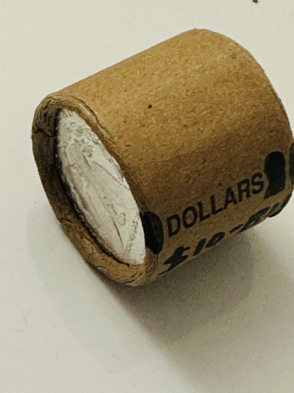 Lot 128: BU $10 Morgan Silver Dollar Roll 1899 & 1901 Ends