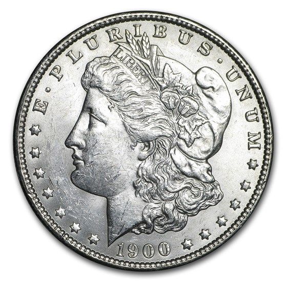 Lot 51: 1900- Morgan Dollar Cracked From Roll