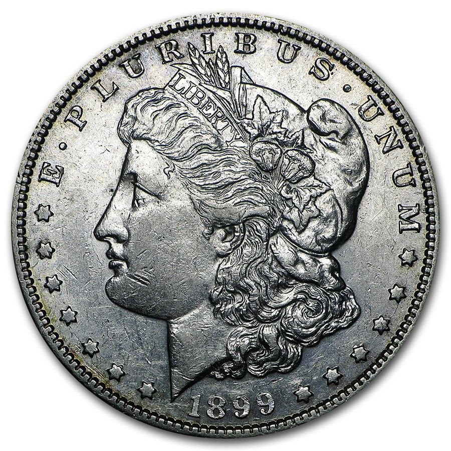 Lot 64: 1899-S MS-62+ Morgan Dollar-Non Graded