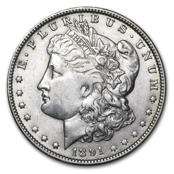 Lot 85: 1891-O MS-61+ Morgan Dollar-Non Graded