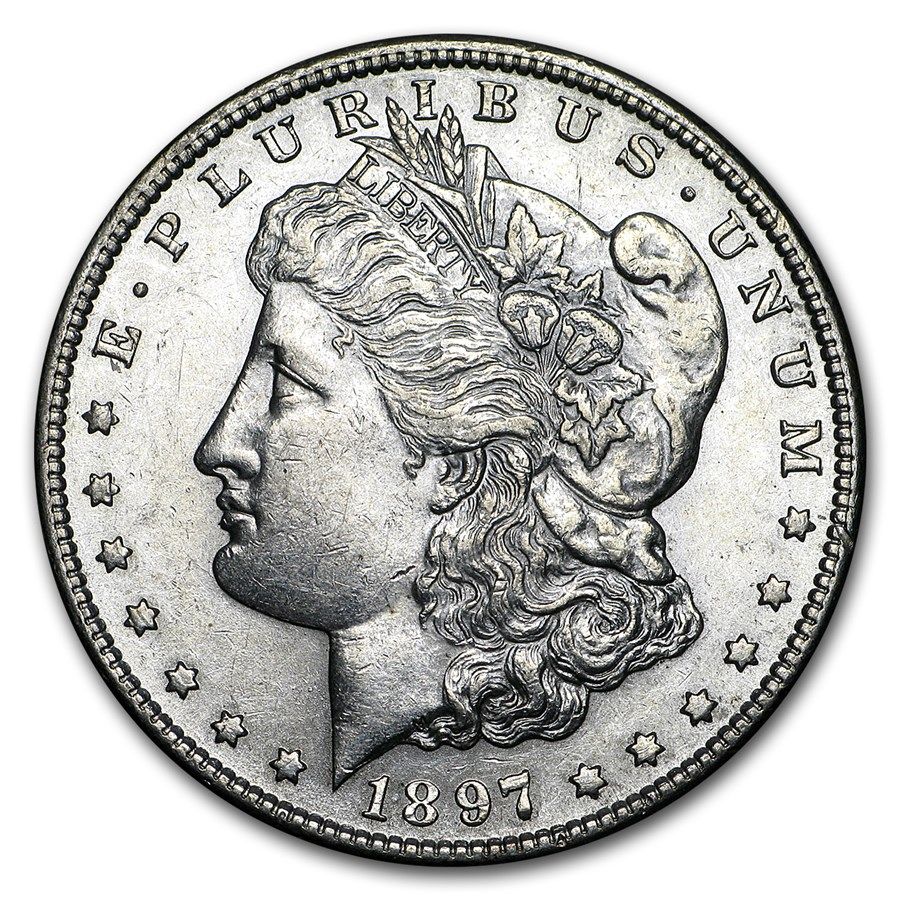 Lot 137: 1897-S MS-62+ Morgan Dollar-Non Graded