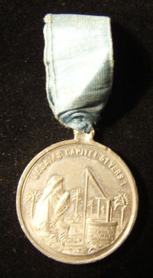 Germany Biblical themed Judaica Abraham & Sara Federmann wedding medal 1881. Germany > 