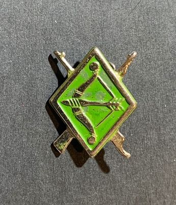 Israeli Army GADNA youth battalion pin for training in target practice